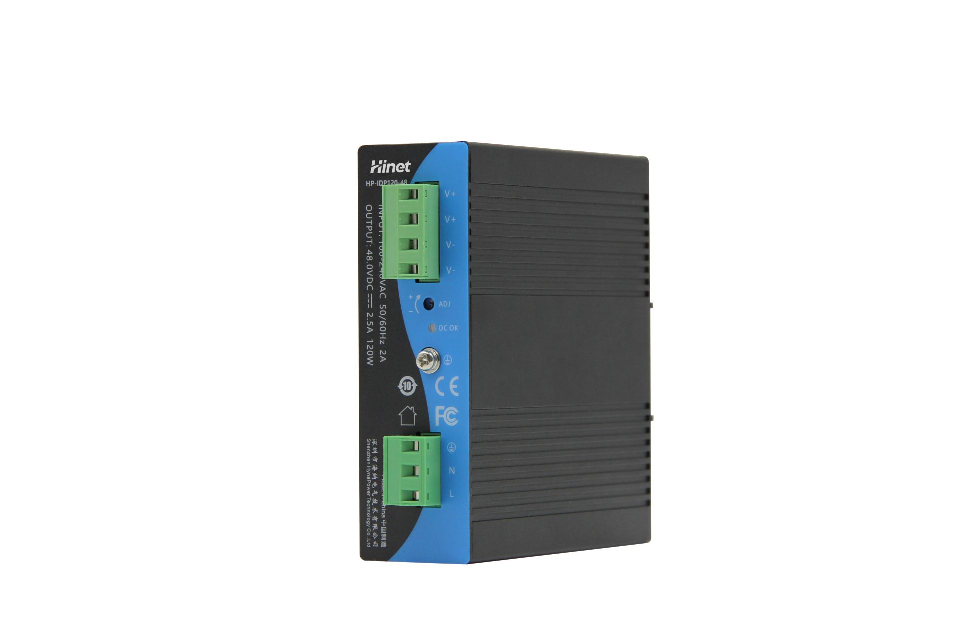 HP-IDP120 120W导轨式工业电源